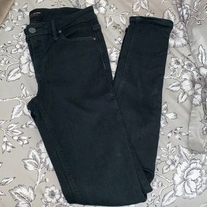 Black Orchid Dark Green Skinny Jeans